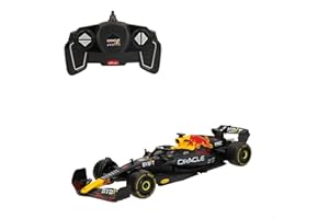 ColorBaby 41287 Rastar Coche teledirigido F1 Oracle Red Bull Racing RB18, Licencia Oficial, Escala 1:18, Fórmula 1, Vehículo radiocontrol, Frecuencia 2.4 GHz, 6 direcciones, Juguetes teledirigidos