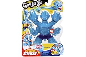HEROES OF GOO JIT ZU Figura Acción Goo JIT Zu Hydra S2, Squishy Súper Elástico con Relleno Exclusivo – Ultra RARA
