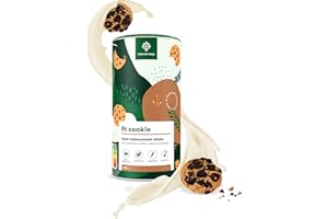 ‎NATURAL MOJO natural mojo fit cookie (500 g) Shake - vegetarischer Mahlzeitersatz mit wertvollen Nährstoffen, Protein und Superfoods - Fit Shake für bewusste Ernährung mit Cookie-Geschmack