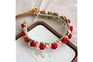 Dirndl Blomkrans, hårband, bayersk dräkter, hårprydnad med blommor för oktoberfest, blomkrans hår blomkrona, damer flickor hu