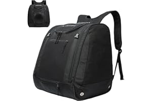 AUMTISC Ski Boot Bag Ski Backpack- Snowboard Boots Bag ski Boot Backpack for Flying Air Gloves Jacket Goggles