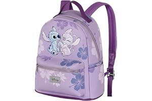 DISNEY KARACTERMANIA Stitch & Angel - Lila - Sac à Dos Fashion '20x27x12cm'