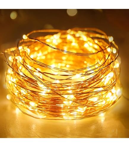 6 Luci LED A Batteria Con Timer - Ghirlande 3mt 30 LED Per Decorazioni Feste - Foto 3