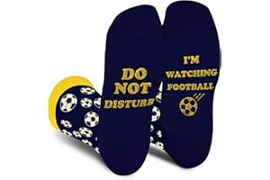 AGRIMONY Zabawne skarpety męskie, chłopięce, skarpety do not disturb, zabawne, kolorowe, fajne, szalone skarpetki, prezent na Boże Narodzenie