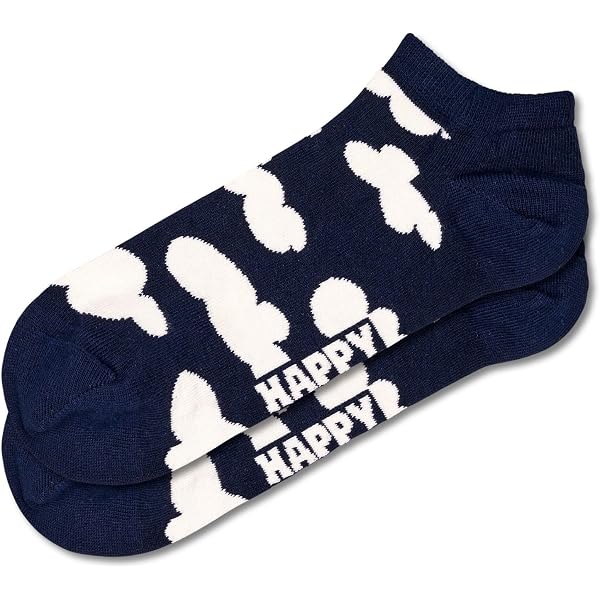Happy Socks Lot De 2 Socquettes Basses Motif Fruits – Coton Doux Et Coloré, Ananas & Banane, Invisibles Pour Homme Et Femme
