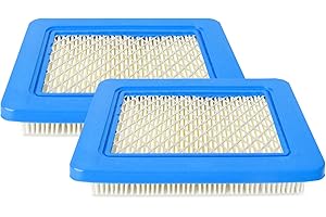 NIERBO 2pcs Filtro Aria Tagliaerba, Filtro dell'Aria di Ricambio per Briggs Stratton