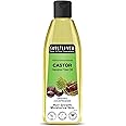 Soulflower Castor Hair Oil | 100% Natural Cold Pressed Oil | Clinically Proven for Hair Growth, Hair Fall Control, Skin Hydration & Split End Repair | 100% Pure, Ecocert Organic Certified, Natural, 120ml