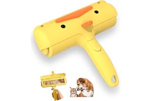 BAINKU Rodillo Quitapelos Mascotas - Atrapa Eficazmente los Pelos de tu Mascota - Mantén Limpia tu Casa y Libre de Pelos - Quita Pelos Mascota - Despídete de los Pelos de Perros y Gatos -Fácil y Efectivo