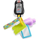 استمتع وتعلم المرح مع Fisher-Price مع دعم متعدد اللغات، مع واقيات الفم والمرايا، وتشغيل الموسيقى للأطفال من سن 6 أشهر وما فوق