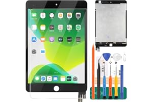 SRJTEK Per IPad Mini 5 7.9 Sostituzione Dello Schermo 2019 A2126 A2124 A2133 Display LCD Touch Screen Digitizer Assembly Pannello di Vetro Matrice Parti di Riparazione Kit (nero)