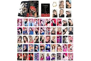 SAMSHINE Kpop Twice Celebrate Photocards 55Pcs Twice Merch Photo Cartes Twice CELEBRATE Album Cartes Twice 2022 Lomo Cards Twice Collection Photo Cards Cadeau de Fans, noir, (TW)