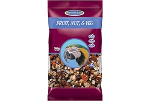 Johnston & Jeff Cage Bird Fruit Nut & Veg Mix Bird Food 700g