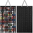 TOYBY Hanging Storage Organizer for Toy Cars Felt Display Case Hold Up 120 Toy Cars,2 PACK Display Case for Hot Wheels Matchbox Cars,Hotwheels Carrying Case WIth 60 Slots (Toy Cars Not Included)