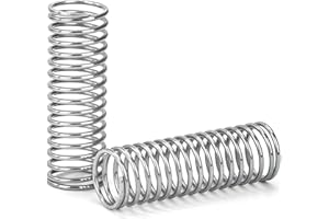 GUNGY Druckfeder Edelstahl Feder Druckfedern 35mm Drahtdurchmesser 1mm Außendurchmesser 12mm Länge 35mm Maximale Federkraft 0,78kg 10 Stück