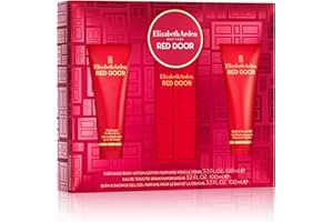 Elizabeth Arden RED DOOR Eau de Toilette 100ml 3-piece Gift Set, floral woody perfume, luxury fragrance gifting for women