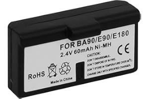 MTB MORE ENERGY Ersatz-Akku BA-90 für Sennheiser Audioport A1, E90, E180 (Set 180), HDE 1030 / HDI 91, 92... / RI 200, RI 300... - s. Liste
