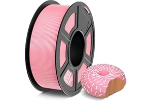 TECBEARS PETG Filament 1.75mm Sakura Rose, Filament d'imprimante 3D PETG Forte Ténacité, Bobine de 1kg, Précision Dimensionnelle +/- 0,02 mm, Convient à la plupart des imprimantes FDM