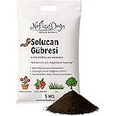 %100 Doğal Solucan G&uuml;bresi 5 kg (10 L) &ndash; Organik Bitki Besini, Saksı ve Bah&ccedil;e Bitkileri İ&ccedil;in, Toprak D&uuml;zenleyici