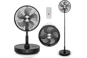 Primevolve Ventilador de Pie Portatil PF2000B-UK