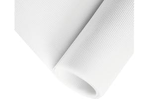 GLQ Zanzariera Rete in Fibra di Vetro per Finestre 120 * 250CM Telo Ricambio, Net Resistente a Raggi UV, per Finestra e Porta Zanzariere Tagliabile Rotolo-Nero (Bianco)