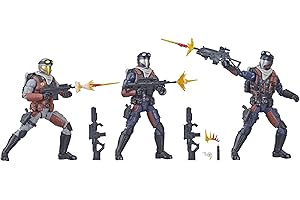 G. I. JOE G.I. Joe Classified Series Cobra Viper Officer & Vipers figurki 47 zabawek kolekcjonerskich, wiele akcesoriów 15 cm, sztuka opakowania niestandardowego