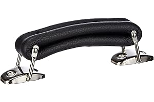 Adam Hall Hardware 3415 - Mango del maletín de cuero negro