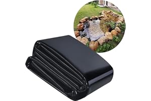 Bâche Pour Bassin Durable Extérieur-1x3m 5x5m 6x10m, Jardin Bâche D'étang Protection Solaire, HDPE Noir Bâche Pour Étang Pour Bassin De Poissons/Réserve D'eau L'aquaculture/Terrain De Golf ( Size : 6x