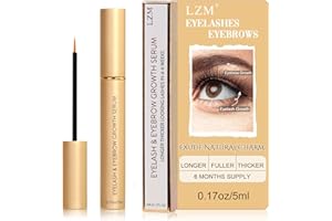 LZM Serum rzęsy 5ml Serum do wzrostu rzęs serum do rzęs serum dla dłuższych, grubszych i zdrowszych rzęs serum do wzrostu brwi serum do wzrostu brwi serum do rzęs