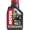 Motul 3100 4T Gold 20W50 API SM Technosynthese High Performance Semi Synthetic Engine Oil for Bikes (1 L)