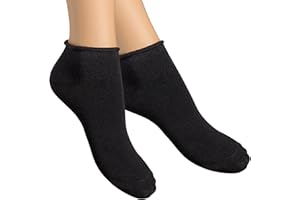 alber's Sensitive Mini – 5 paia – Calzini sneaker da donna in cotone, super comfort, polsino ultra comfort antiscivolo