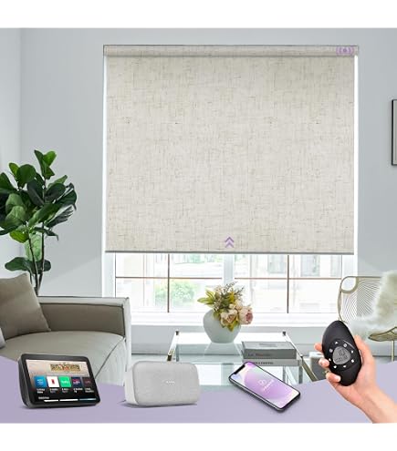 IKEA FYRTUR Block-Out Roller Blind, 120x195 cm, Smart Wireless