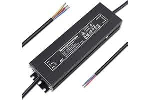 YAYZA! 12V 100W LED Transformer Waterproof IP67 Ultra Slim LED Driver 240V AC to 12V DC 8.3A Low Volt Converter 12V Power Supply Constant Voltage Adapter for Outdoor Garden Strip Lights