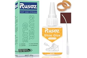Rusoz Colle Chaussures Transparent 50g Colle Semelle Chaussure Imperméable Colle Pour Chaussure Professionnelle Colle Cordonnier Pour Chaussures De Sport Chaussures En Cuir Et Autres Chaussures