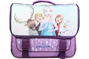 Bagtrotter Cartera 38 cm La Reina de Las Nieves/Frozen Violeta