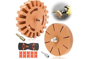 xianzhanEU 2 gomme in pellicola, con 1 raschietto in plastica per la rimozione professionale di adesivi, pellicole e residui di colla