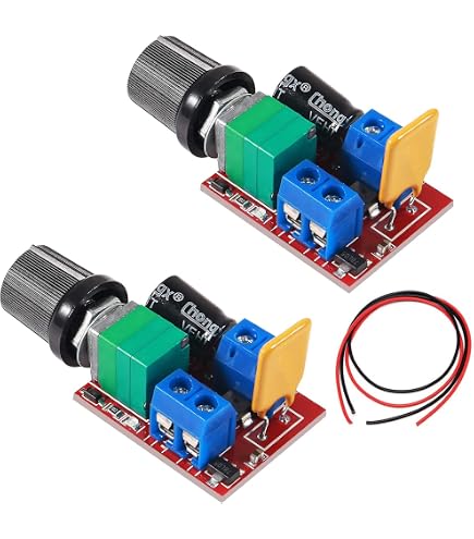 Régulateur De Vitesse PWM 5V-35V 5A 90W - Pour Moteur DC Ou LED - Réglable - Neuf
