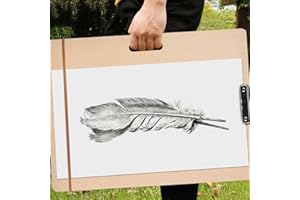 ANGGREK Drafting Boardfrisk Drawing Boardsdrawing Board Clipsportable Drawing Board for Artists