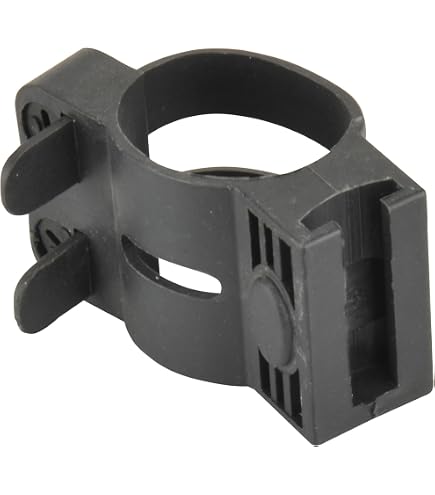Support Antivol U Vélo 125mm - Fixation Nylon Léger 55g Résistant Intempéries Montage Rapide