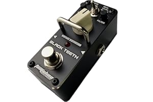 AUPHY Tom'sline Engineering Pedał z efektem zniekształceń CZARNY TEETH ABT-3 Szeroki i ciepły dźwięk zniekształceń w stylu vintage oparty na 3 wersjach Proco Rat