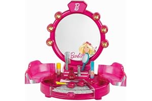 Klein Theo 5322 - Barbie Studio Bellezza con Accessori, Versione per Tavolo