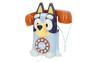 COLORBABY Bluey Teléfono Interactivo de Juguete, Sonidos y melodías, Pilas Incluidas, Juguetes de bebé, Juguete Primera Infancia, A Partir de 18 Meses, Regalos para niños (39143)