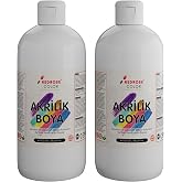 Beyaz Akrilik Boya 2'li Set 2x500gr