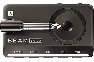 Blackstar BEAM: amplificador de auriculares Solo con control «app» de guitarra eléctrica/acústica y bajo, USB-C, Bluetooth, afinador metrónomo, 6 h de bat., ISF SpeedDial XpressFX (Pocket Studio Tone)