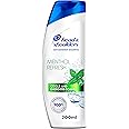 Head & Shoulders Menthol Refresh Anti-Dandruff Shampoo for Itchy Scalp, 200 ml
