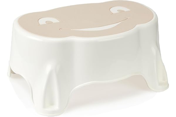 THERMOBABY - Marche Pied pour Enfant BABYSTEP - A partir de 24 Mois et Convient aux Adultes jusqu'à 150 kg - Marron Glacé - Fabriqué en France