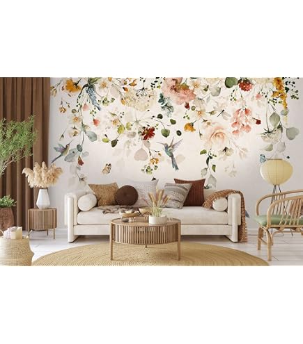 LOT 2 KOMAR tapisserie ILE photo murale PAYSAGE PHOTODECOR