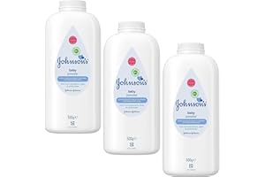 Johnson's Baby Powder - Johnsons Poudre pour Bébé 500g - Lot de 3