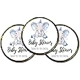 Baby Shower Chocolate Favours | Milk Chocolate Coin | 10 x Chocolate Coins | Favour Bag box Filler | Elephant | Baby Boy Blue |