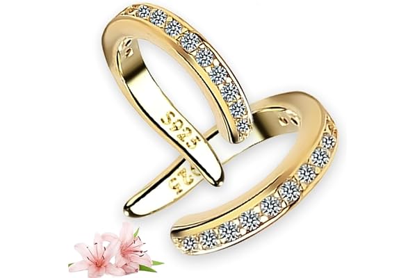 Fixura Ear Clips, Fixura Ear Corrector, justerbar piercingfri öronmanschett för kvinnor, tunna tjocka öronsnäckor för kvinnor män varje dag, mjuk skyddande öronposition