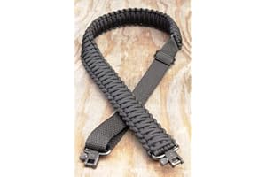 vsdfvsdfv Verstellbarer 550er Paracord Gewehrgurt mit Drehgelenk